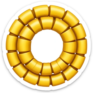 I need something that looks like mRNA. mRNA is single stranded DNA. So it should be half of a double helix sticker