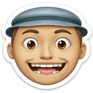 gutter mouth sticker