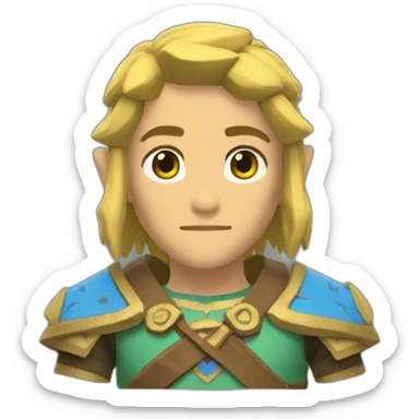 Zelda Zelda breath of thé wild sticker