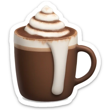 Hot chocolate  sticker