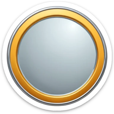 small mirror sticker