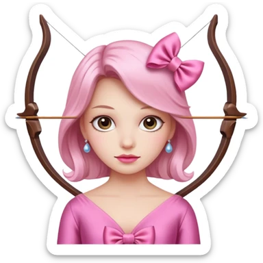 Moño coquett sticker