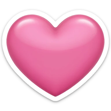 Corazon rosado sticker