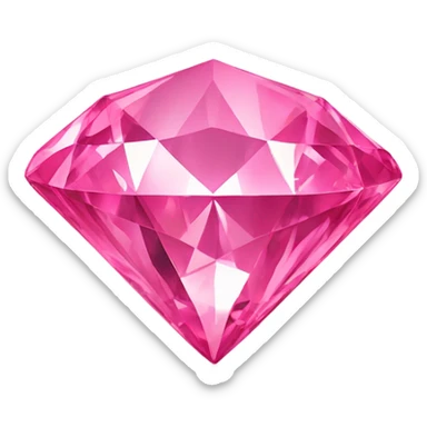 Pink diamond  sticker