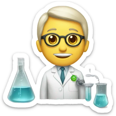 ciencia laboratorio sticker