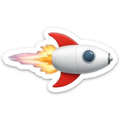 rocket sticker