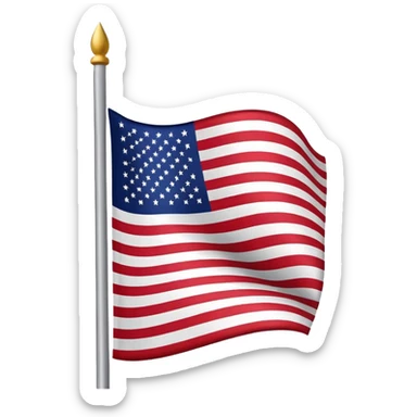 black american heritage flag sticker