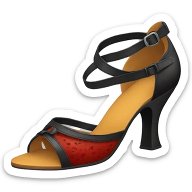 tango shoe sticker