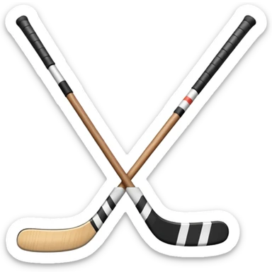 Hockey goalie stick sticker
