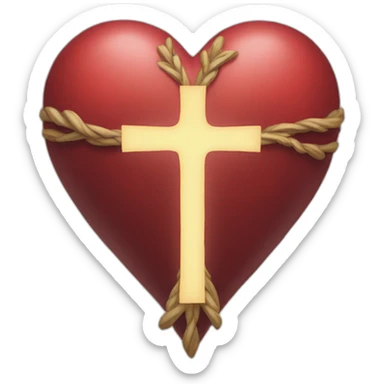holy heart sticker