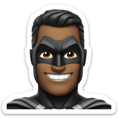 Smiling batman wnk sticker