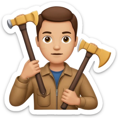 piolet axe tecnic sticker