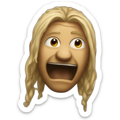 Legendary fantasy sticker