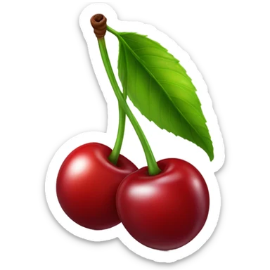 cherry sticker