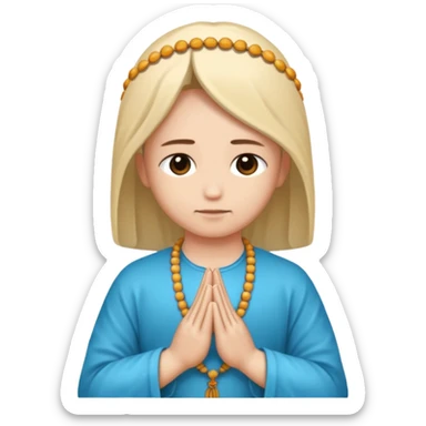 📿+🙏 sticker