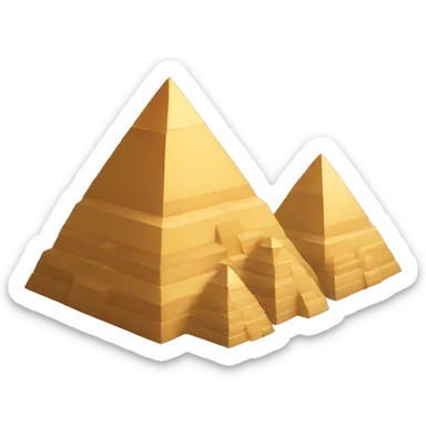 Pyramides  sticker