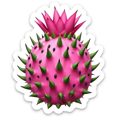 pitahaya fruit sticker
