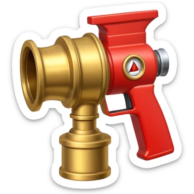 nozzle in fire station sticker