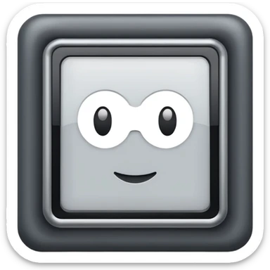 rectangulo de un distancia de metro cuadrado sticker