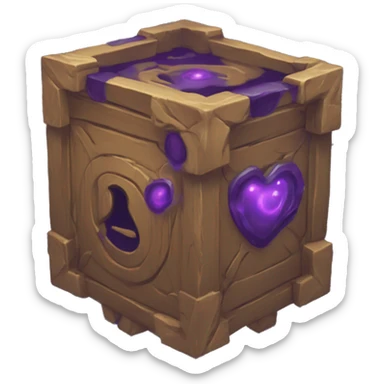 THE 🪄MAGIC VOID BOX. D IN A B O X sticker