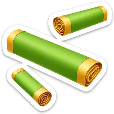 Rød-gul-grønn KVIKK LUNSJ bar sticker