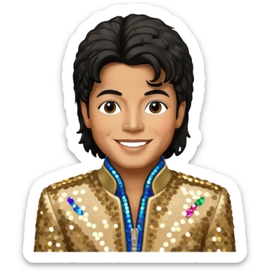 michael jackson sticker