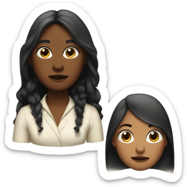 Jeckyl and Hyde woman sticker