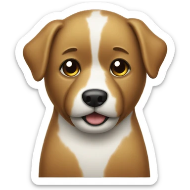 stuffed toy dog sticker