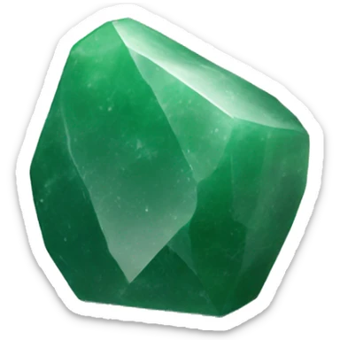 jade stone sticker