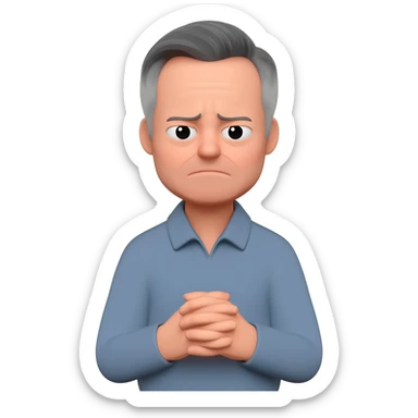 Man won’t admit his wrong sticker