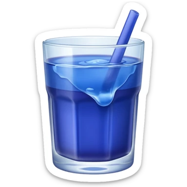 butterfly tea pea cold sticker