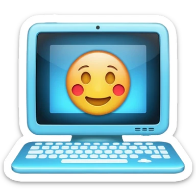 Computador Ligado sticker