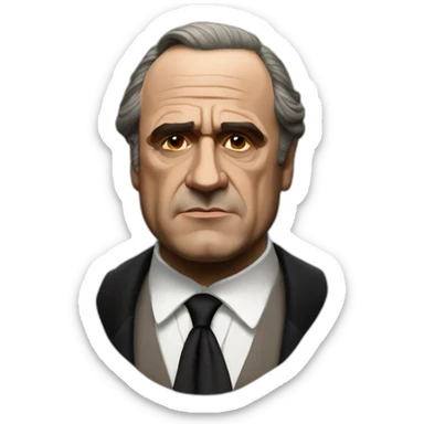 Vito Corleone sticker