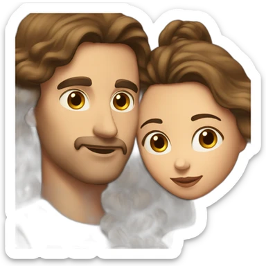 a-man-with-short-length-dark-hair-kissing-a-woman-with-long-brown-hair sticker