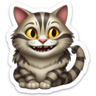 cheshire-cat-designer sticker