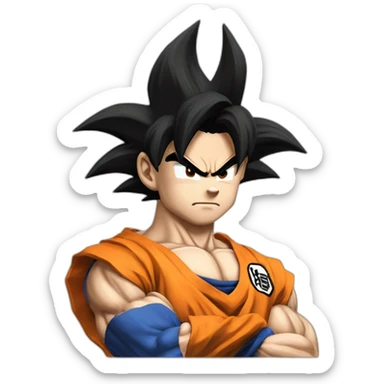 Goku super sayan 3 sticker
