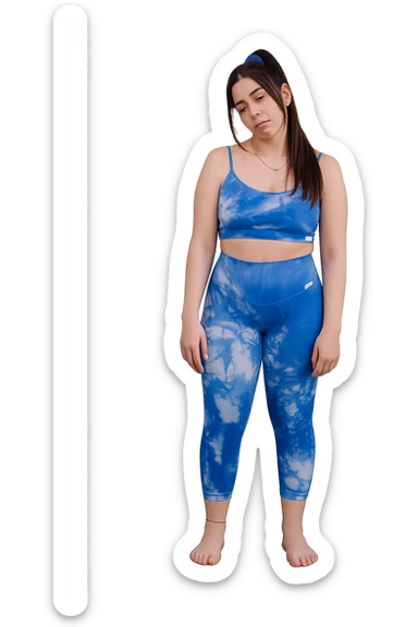 Donna dall'osteopata per il suo problema alla cervicale sticker