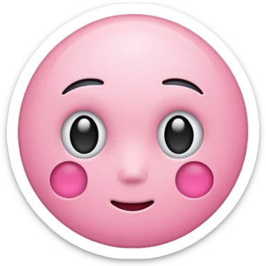 pink small dot sticker