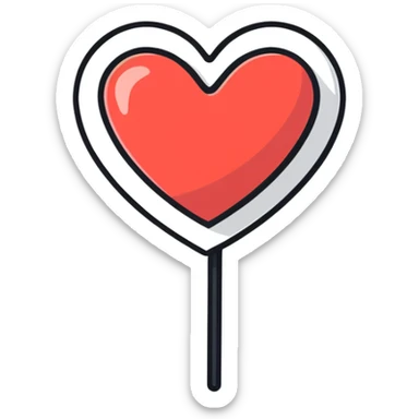 Heartbreaking sticker