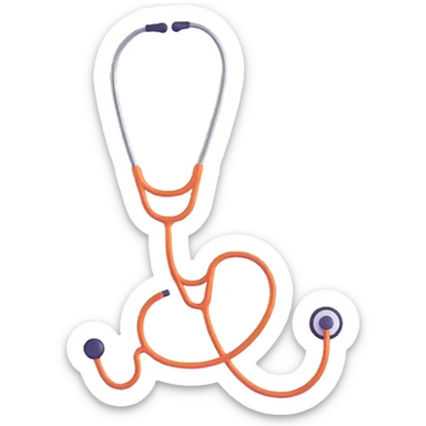 medical stethoscope sticker