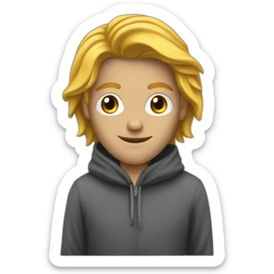 hacker escondido sticker