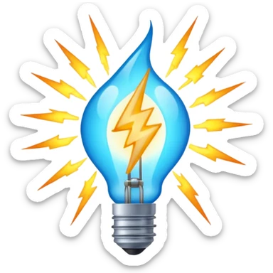 carbon to electricity  sticker