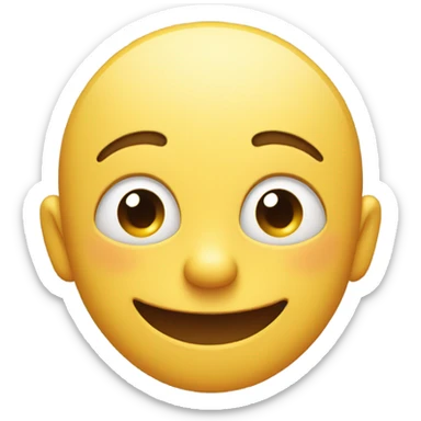 emoji doing character wink sticker