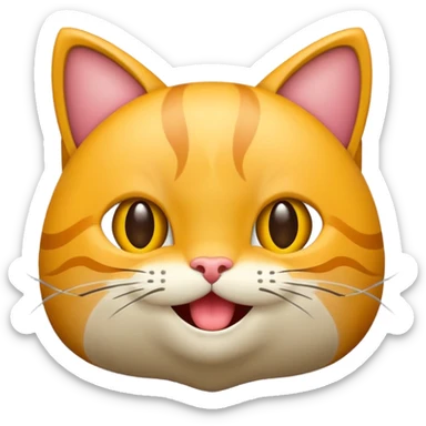gatito feliz sticker