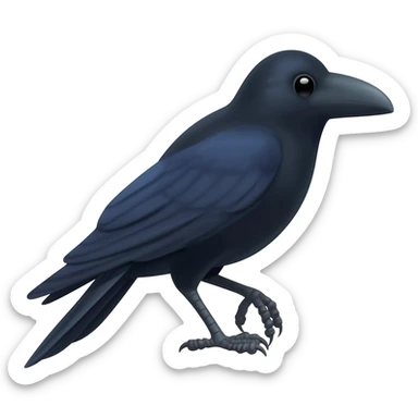Crow sticker