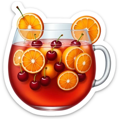 christmas punch sticker
