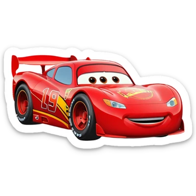 lightning mcqueen  sticker