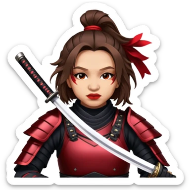 Fierce Samurai sticker