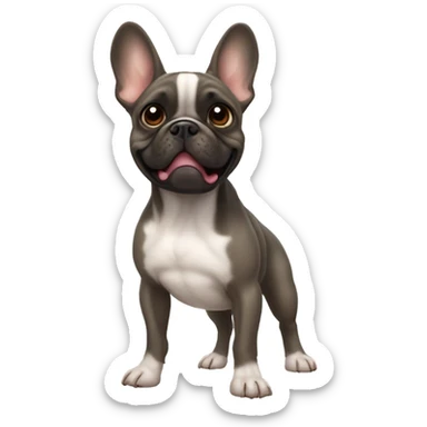 french bulldog sticker
