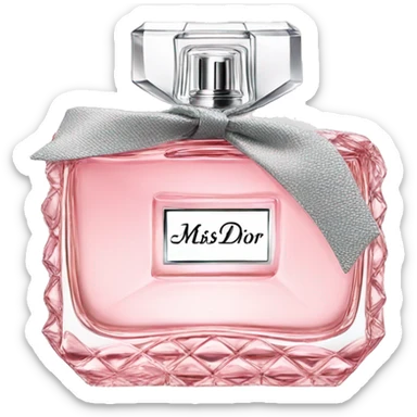 Miss dior perfume sticker